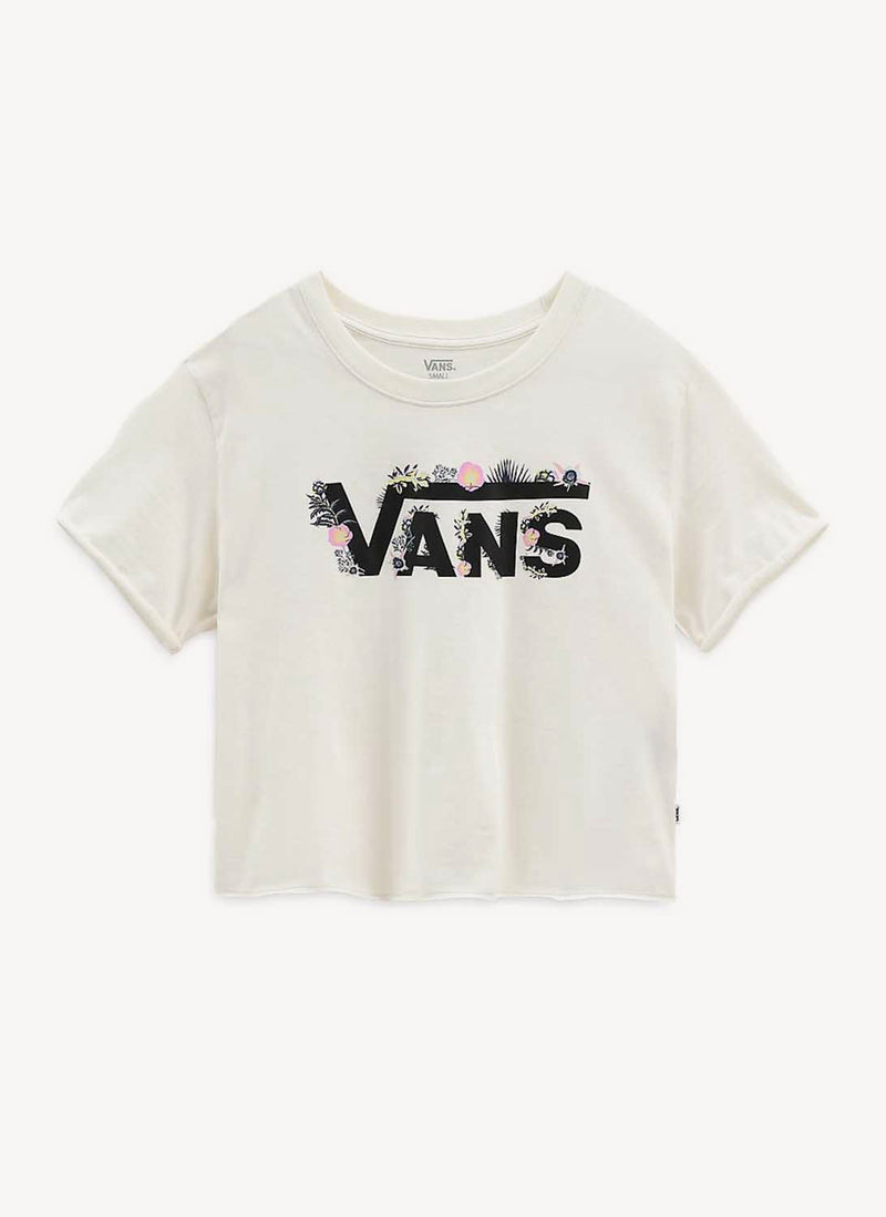 Vans - Tee-Shirt Blozzon Roll Out - Marshmallow - Femme