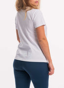 Vans - Tee-Shirt Boxed In Boxy - White - Femme