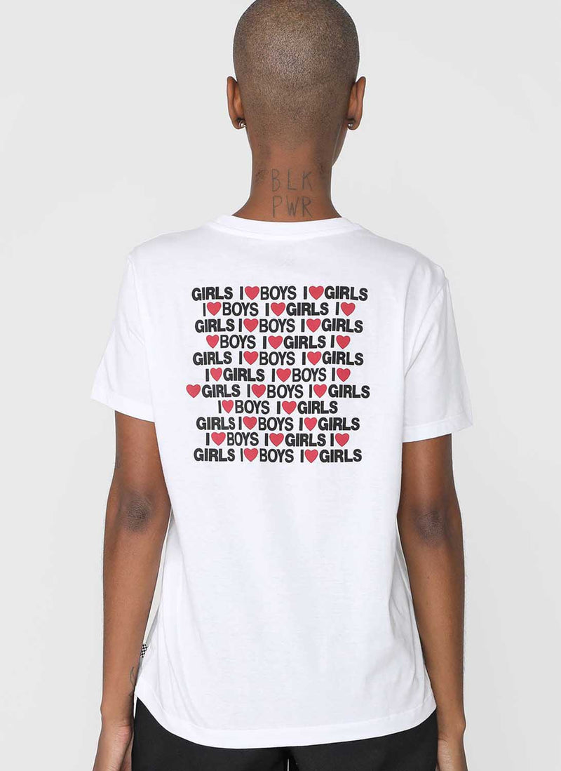 Vans - Tee-Shirt Boys Girls - White - Femme