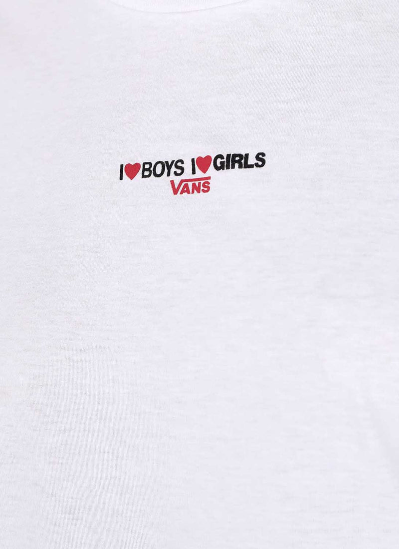 Vans - Tee-Shirt Boys Girls - White - Femme