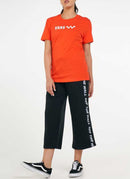 Vans - Tee-Shirt Brand Striper Bf - Orange - Femme