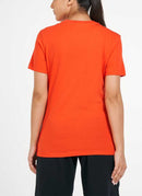 Vans - Tee-Shirt Brand Striper Bf - Orange - Femme