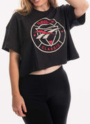 Reebok - Tee-Shirt Cropped Reebok - Black - Femme