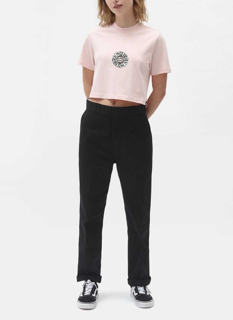 Dickies - Tee-Shirt Dickies Globe - Light Pink - Femme