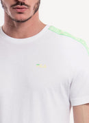 Fila - Tee-Shirt Gaston - Bright White-Patina Green - Homme