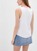 Vans - Tee -Shirt Inverce Tank - Blue Pink Red - Femme