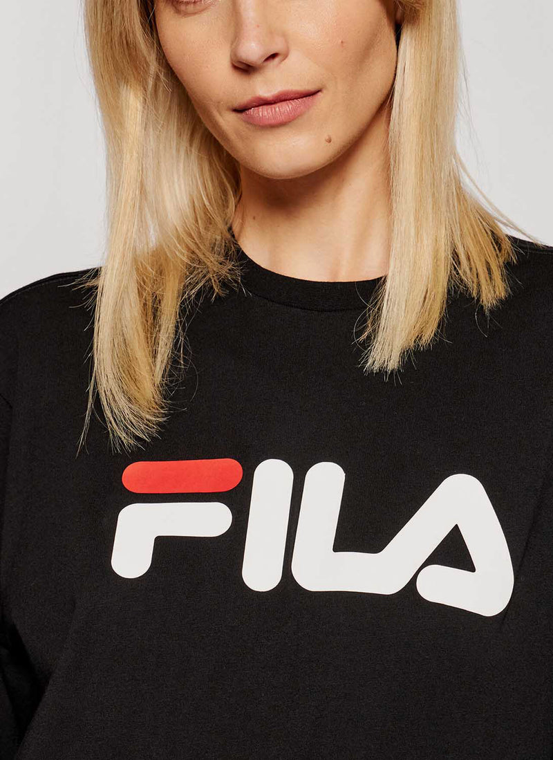 Fila - Tee-Shirt Manches Longues Classic - Black - Femme