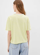 Vans - Tee-Shirt Mini Check - Lemon Tonic - Femme