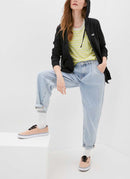 Vans - Tee-Shirt Mini Check - Lemon Tonic - Femme