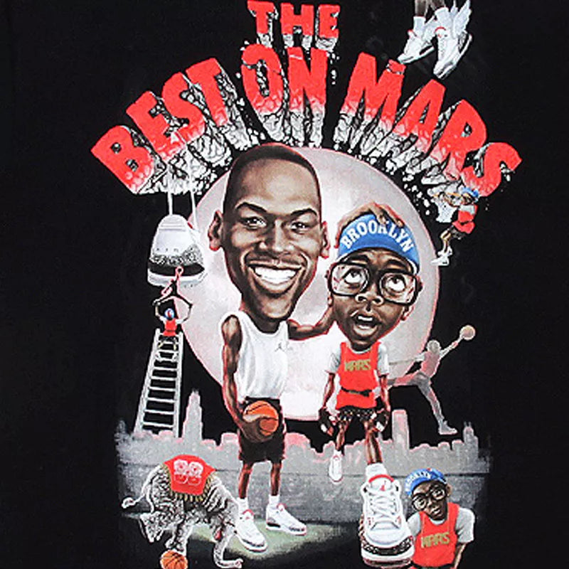 Camiseta Nike Jordan Mike y Mars Cinema - Negro