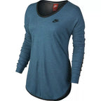 Tee-Shirt Nike Ls T2 - Bleu