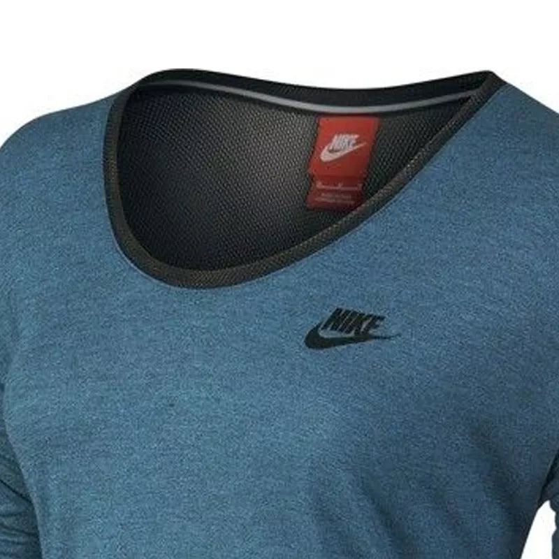 Tee-Shirt Nike Ls T2 - Bleu