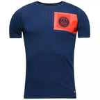 Camiseta Nike Psg Crest Júnior - Azul