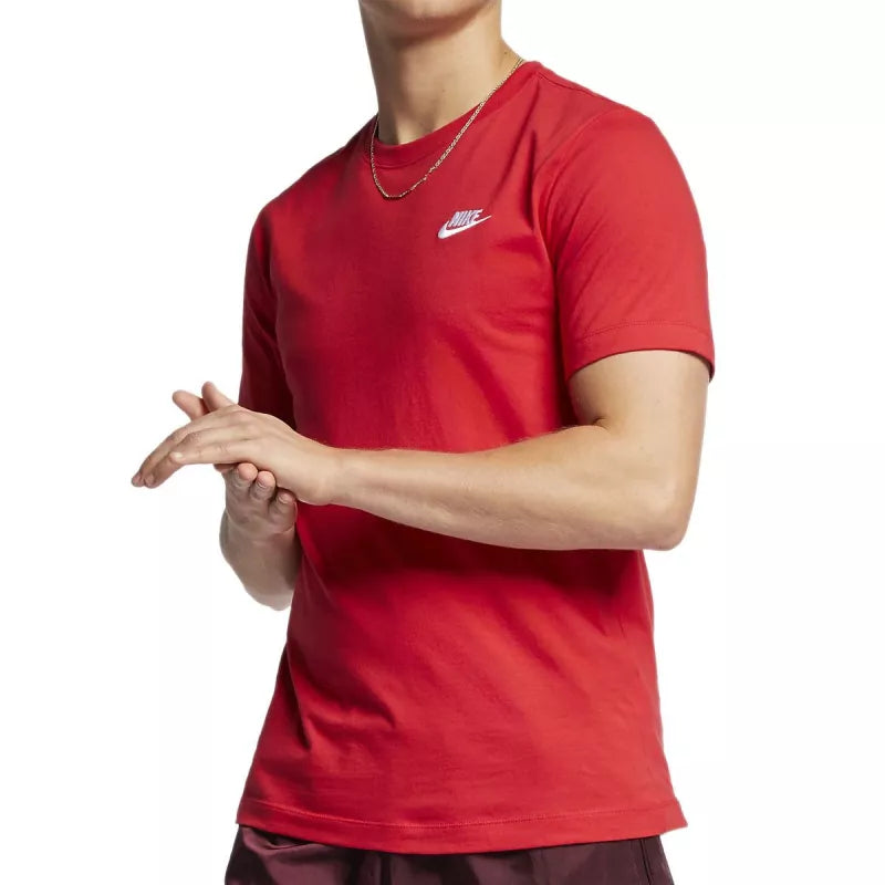 Tee-Shirt Nike Sportswear Club - Rouge