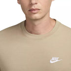 Tee-Shirt Nike Sportswear Club - Beige/Blanc