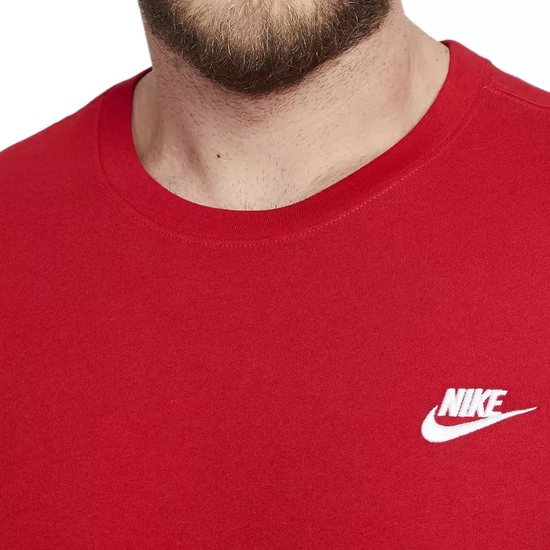 Tee-Shirt Nike Sportswear Club - Rouge