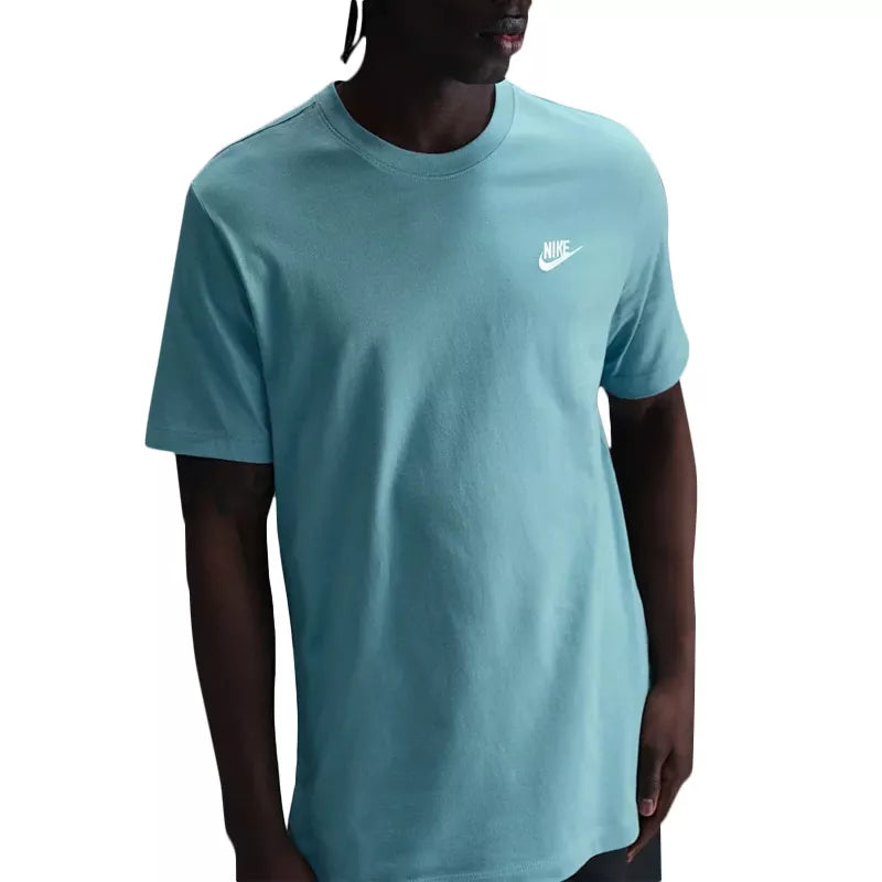 Tee-Shirt Nike Sportswear Club - Turquoise, Blanc