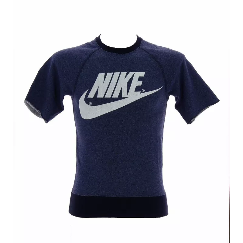 Tee-Shirt Nike Vintage Marl Logo - Bleu