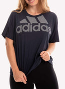 Adidas - Tee-Shirt Noir Adidas - Legink-White-White - Femme