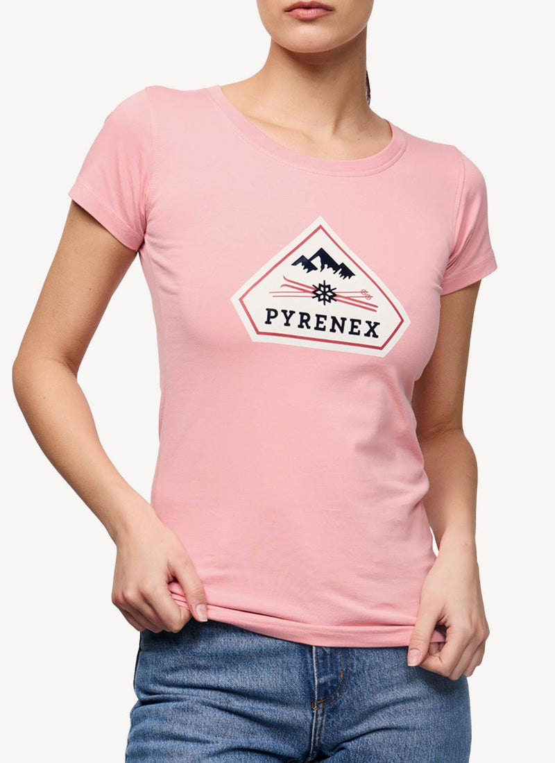 Pyrenex - Tee-Shirt Peone - Dragee - Femme