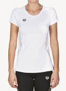 Arena - Tee Shirt Run Panel - Blanc - Femme