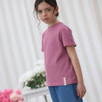 Tee - shirt Tara Vieux Rose - Fille