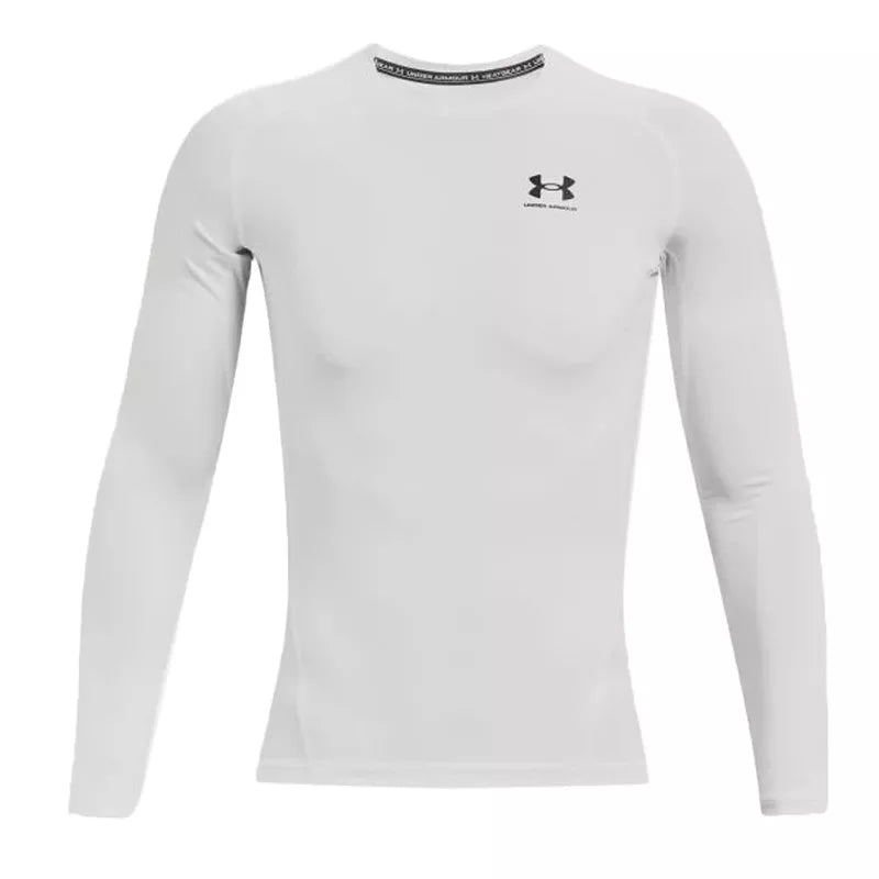T-Shirt Hg Armour Comp Ls - Blanc - Homme