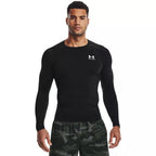 Hg Armour Comp Ls T-shirt - Sort - Herre