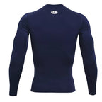 T-Shirt Hg Armour Comp Ls - Bleu Marine - Homme