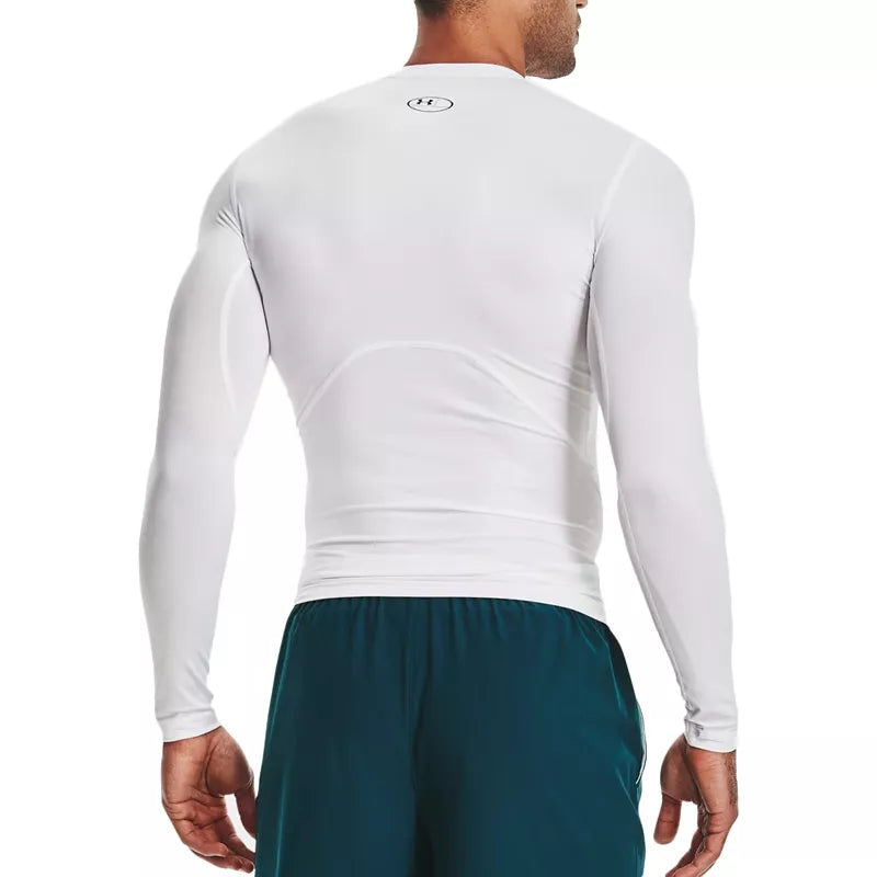 T-Shirt Hg Armour Comp Ls - Blanc - Homme