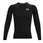 Hg Armour Comp Ls T-shirt - Sort - Herre