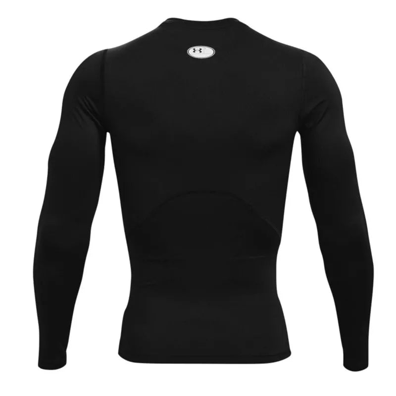 Hg Armour Comp Ls T-shirt - Sort - Herre