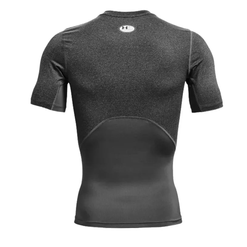 T-Shirt HG Armour Comp SS – Grau, Schwarz – Herren