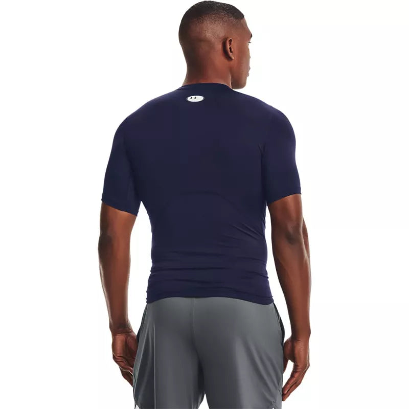 T-Shirt Hg Armour Comp Ss - Bleu Marine - Homme