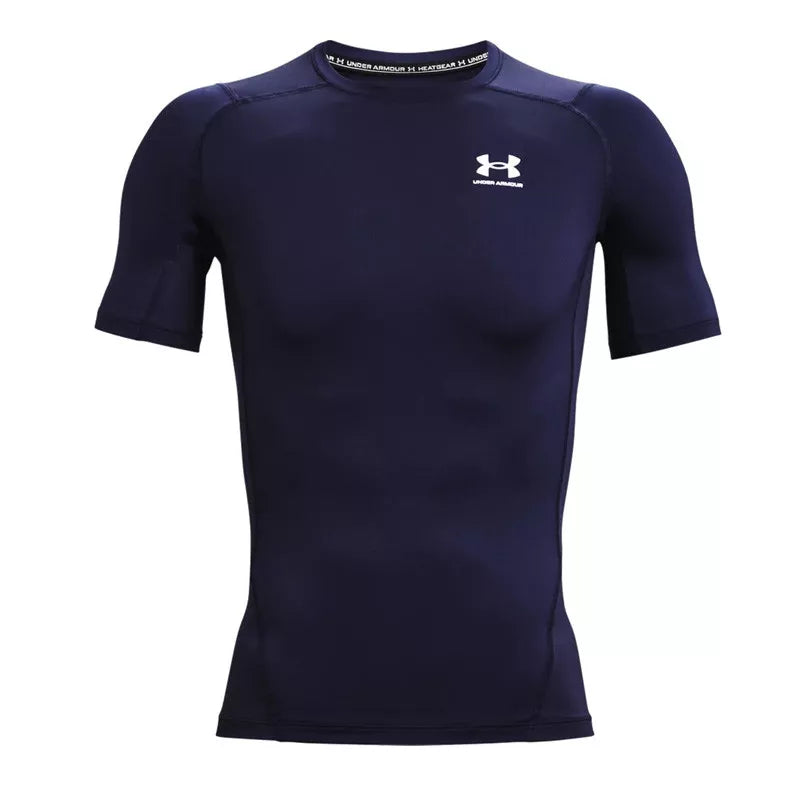 T-Shirt Hg Armour Comp Ss - Bleu Marine - Homme