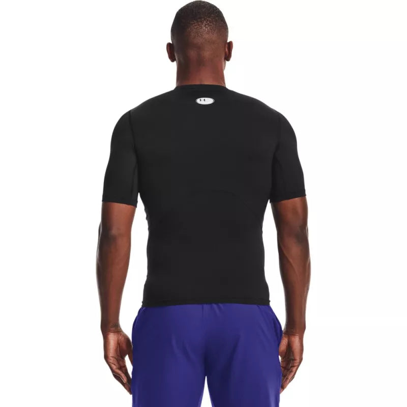 T-Shirt Hg Armour Comp Ss - Noir, Blanc. - Homme