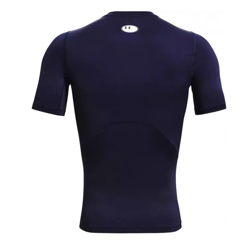 T-Shirt Hg Armour Comp Ss - Bleu Marine - Homme