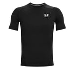 T-Shirt Hg Armour Comp Ss - Noir, Blanc. - Homme
