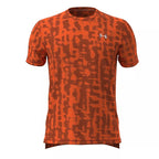 Tee Shirt Under Armour Launch Printed Ss - Orange - Homme