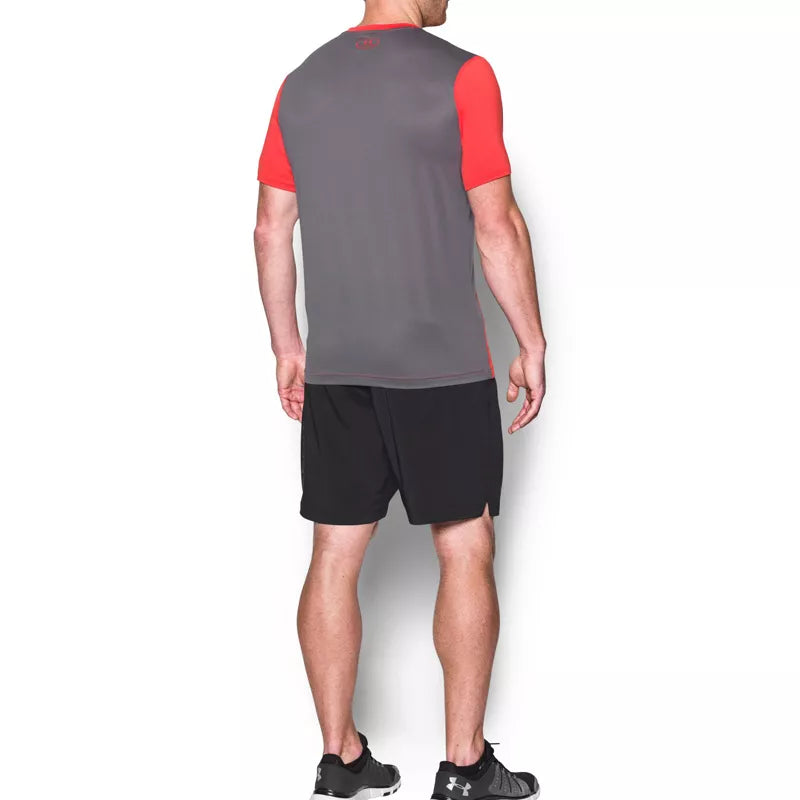 Tee-Shirt Raid - Rouge/Gris - Homme