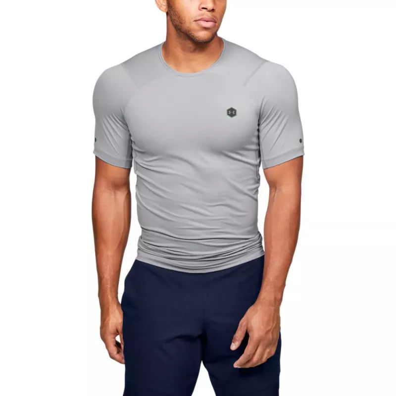 Rush Heatgear Compression T-Shirt - Gray - Men's