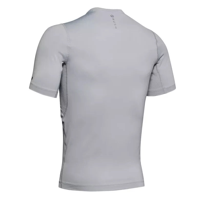Rush Heatgear Compression T-Shirt - Gray - Men's