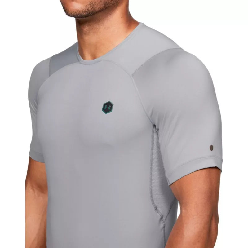 Rush Heatgear Compression T-Shirt - Gray - Men's