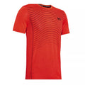 T-shirt Seamless Wave – Czerwony – Męski