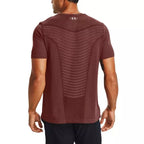 Seamless Wave T-Shirt - Rood - Heren