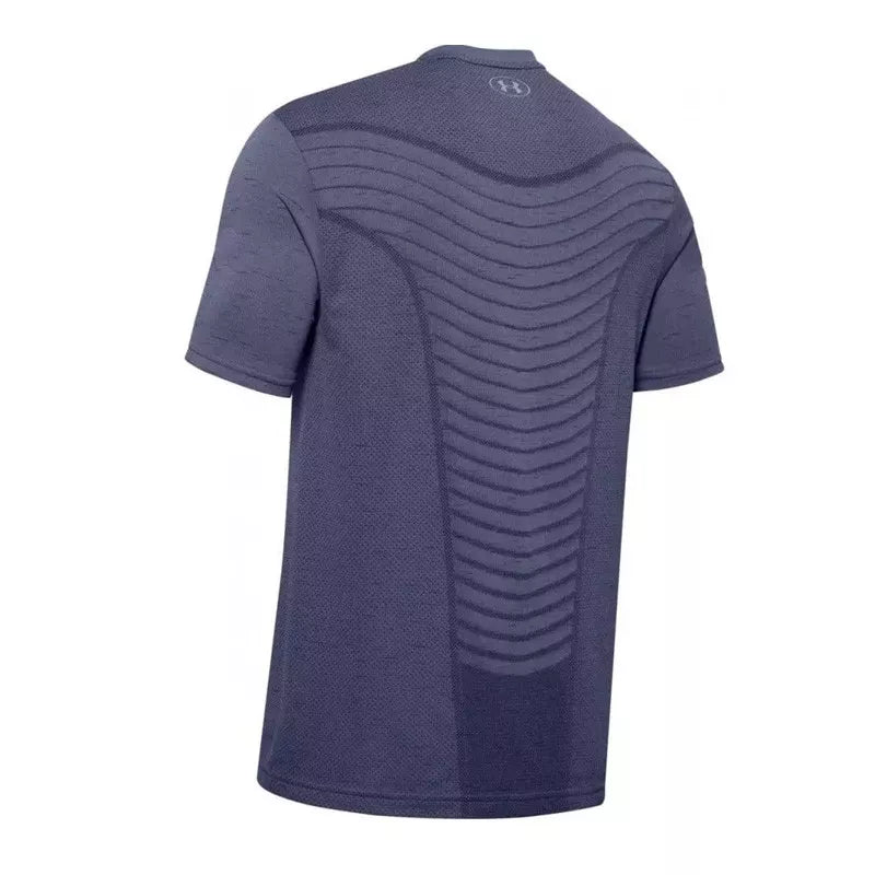 T-Shirt Seamless Wave - Blå - Herr