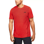 T-shirt Seamless Wave – Czerwony – Męski