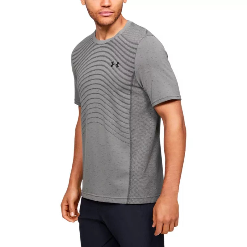 T-Shirt Seamless Wave - Gris - Homme