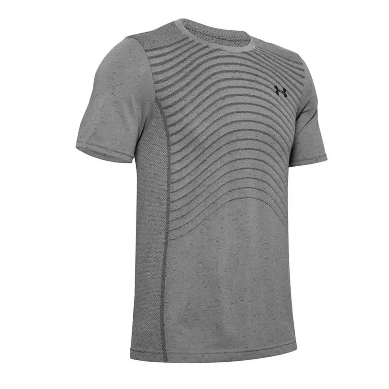 T-Shirt Seamless Wave - Gris - Homme