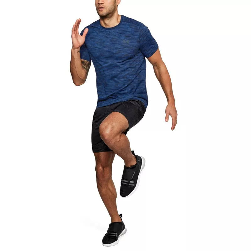 Tee-Shirt Threadborne Seamless - Bleu - Homme